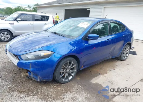 2013 Dodge Dart Sxt из США, поврежденный, VIN 1C3CDFBH6DD329540